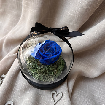 Eternal Blue Rose Bell