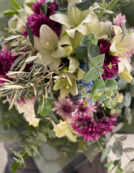  Bouquet à la Main de Fleurs Fraîches L