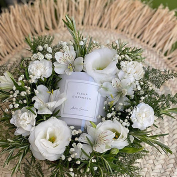 Flower candle Flower candle