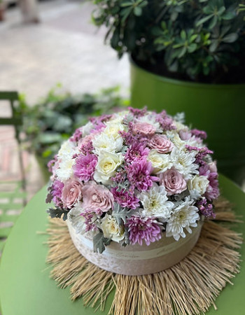 Composition Fiancailles Fleurs Fraiches