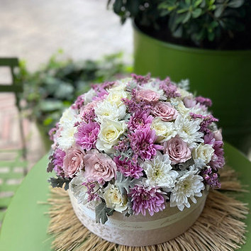 Fresh Flowers Engagement Composition Fresh Flowers Engagement Composition
