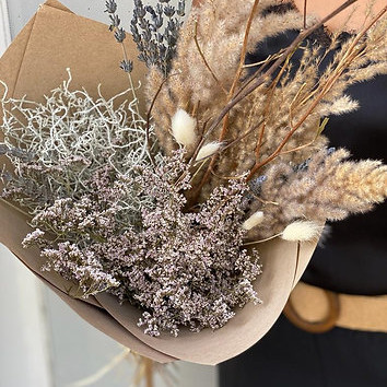 Hand Bouquet Dried Flowers S Hand Bouquet Dried Flowers S