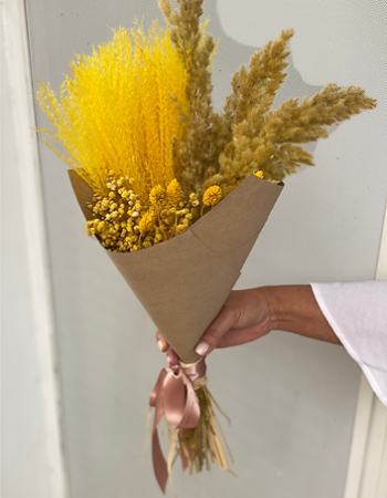 Bouquet à la Main de Fleurs Séchées M