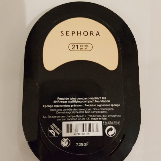 SEPHORA FOND DE TEINT COMPACT MATIFIANT