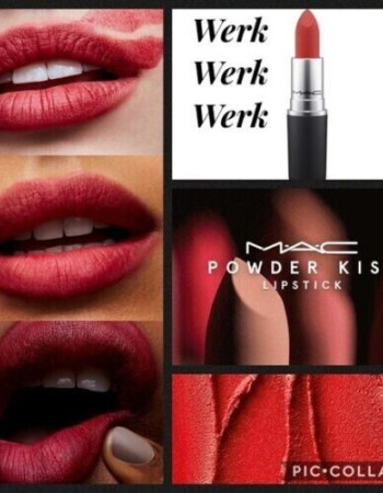 MAC ROUGE A LEVRES WERK WERK NUMERO 922