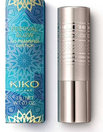 KIKO FESTIVAL GLOW NO-TRANSFER LIPSTICK NUMERO 02 3G KIKO FESTIVAL GLOW NO-TRANSFER LIPSTICK NUMERO 02 3G
