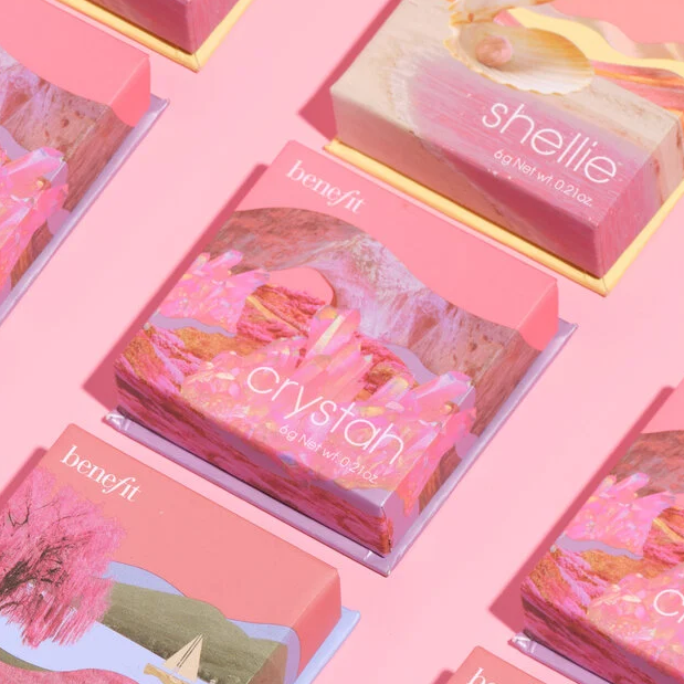 BENEFIT BLUSH LADIES CRYSTAH STRAWBERRY PINK BLUSH 6G BENEFIT BLUSH LADIES CRYSTAH STRAWBERRY PINK BLUSH 6G