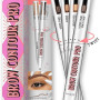 BENEFIT BROW CONTOUR PRO 4IN1 BROWN MEDIUM BENEFIT BROW CONTOUR PRO 4IN1 BROWN MEDIUM