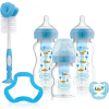 Dr Brown's Pack cadeau Biberons Anti-coliques à Cole large - Bleu