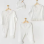 Lot 2 Tenues Chics Bébé 0-3m - Blanc
