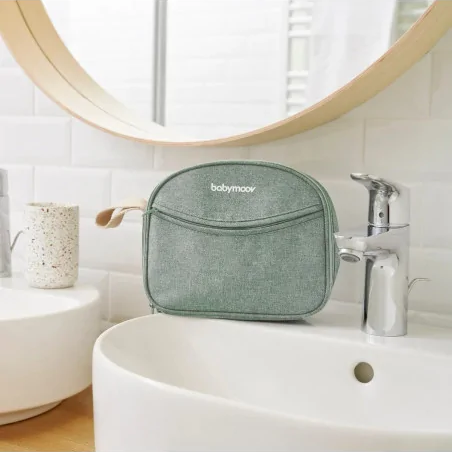 Babymoov Trousse de toilette Trousse de soin Matcha 10 accessoires