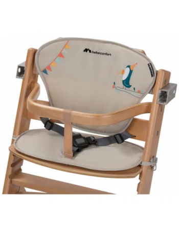 Bébé Confort Chaise Haute En Bois TIMBA Avec Coussin Natural Wood