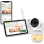 Babyphone Vidéo avec Wifi LCD HD 5" 720p Panoramique Inclinaison à 360° avec caméra Zoom 8X