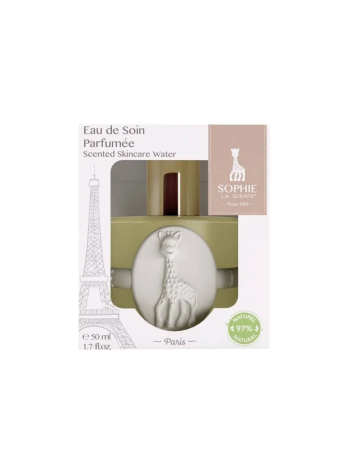 Sophie la Girafe Eau de Soin parfumée pour bébé 50ml + Anneau de dentition 0m+