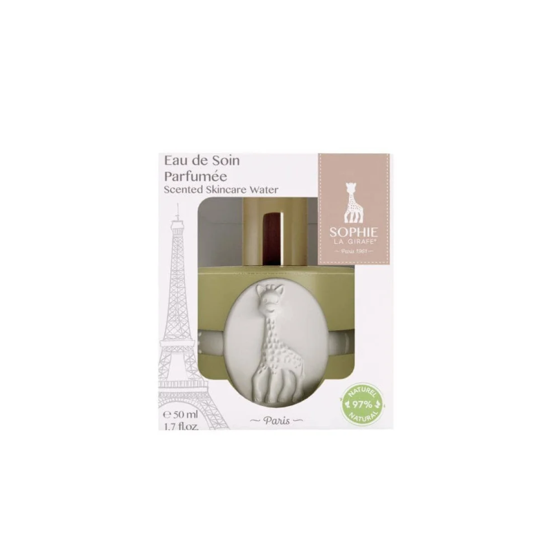 Sophie la Girafe Eau de Soin parfumée pour bébé 50ml + Anneau de dentition 0m+