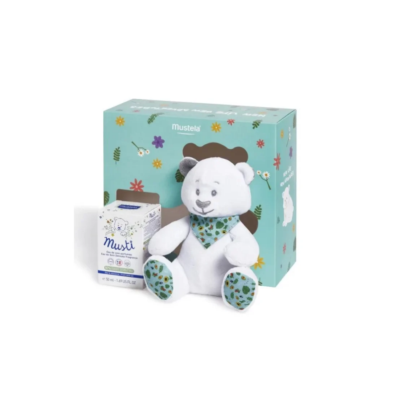 Coffret Mustela Parfum Musti + Doudou Offert