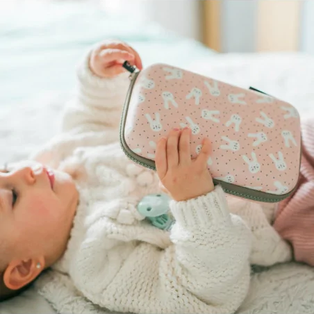 Suavinex Trousse de toilette 0m+ Rose