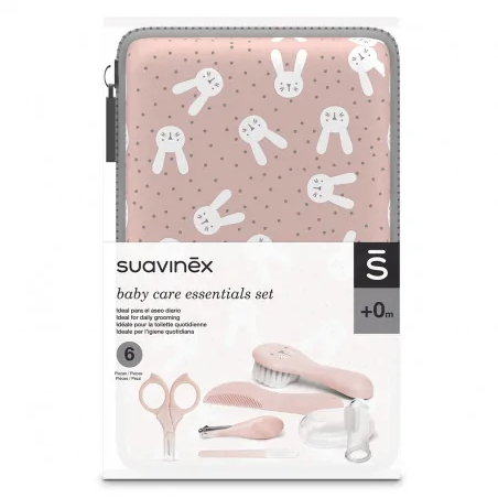 Suavinex Trousse de toilette 0m+ Rose