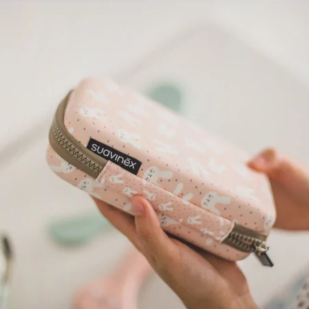 Suavinex Trousse de toilette 0m+ Rose