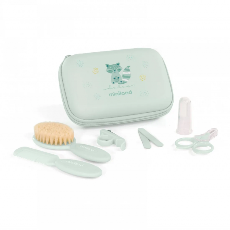 Miniland Trousse de toilette bébé Baby Kit Mint
