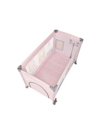 MS Innovaciones Lit Parc Bébé Berceau Home – Rose