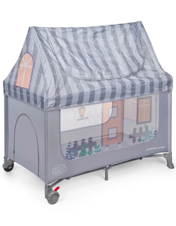MS Innovaciones Lit Parc Bébé Berceau Home – Bleu
