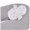 Candide Coussin Multirelax 3en1 - Gris Chiné Lapin