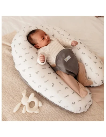 Candide Coussin Multirelax Jersey 3en1 - Coton Lapin