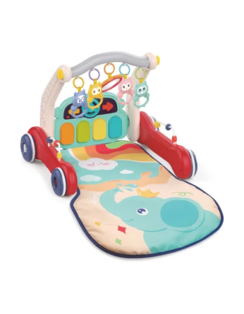 Ludi Tapis Piano & Chariot de Marche 3en1 0m+