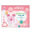 Dr Brown's Pack cadeau Biberons Anti-coliques à Col large - Rose