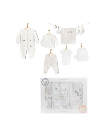 Coffret naissance 100% coton 10 pièces Jungle