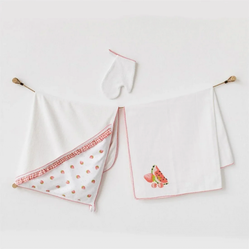 Sortie de bain 100% coton Watermelon