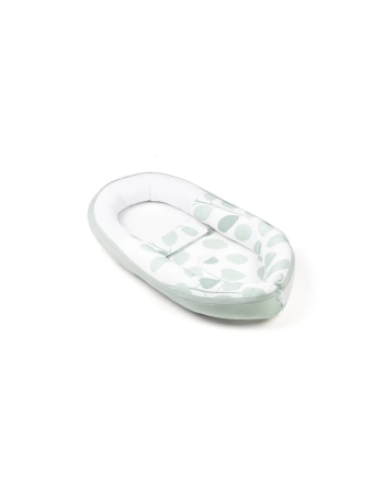 Doomoo Cocoon Doomoo Cocoon Réducteur De Lit Leaves Aqua Green.