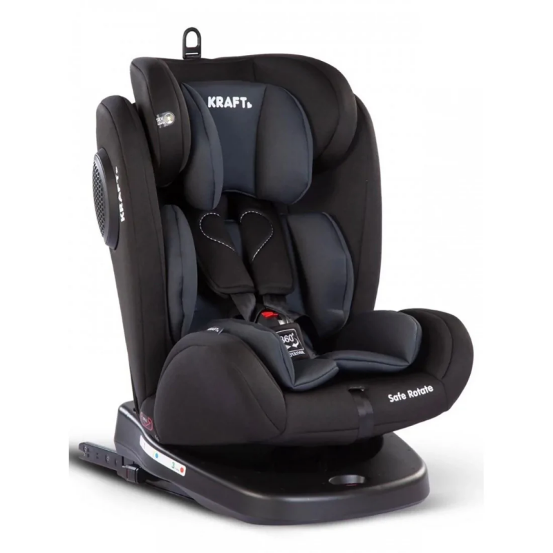 Siège Auto isofix et rotatif KRAFT Groupe 0/1/2/3