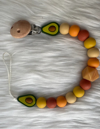 Attache sucette - Avocado