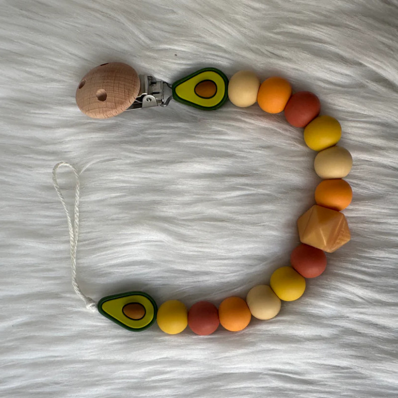 Attache sucette - Avocado