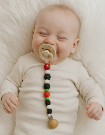 Attache sucette - Tomate