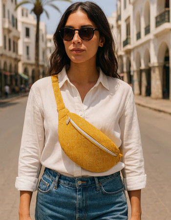 Banane - Pointe de croix - Doré