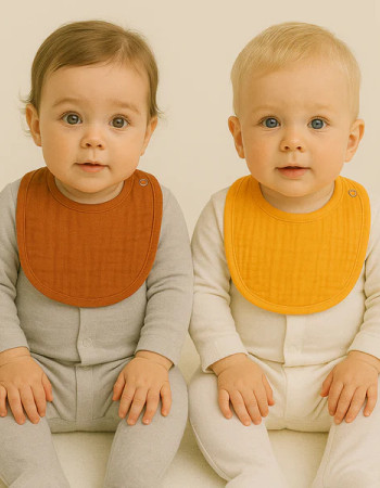 Bavoirs - Terracotta