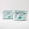 Duo de Paniers - Vert Étoiles Blanches