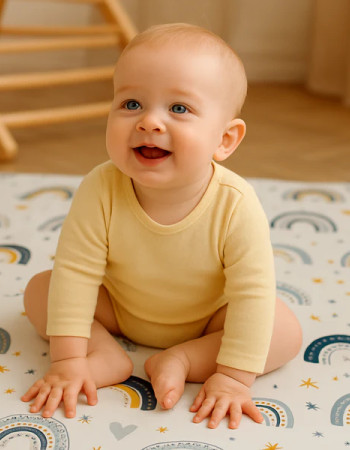 Matelas au sol - Happiness Bleu