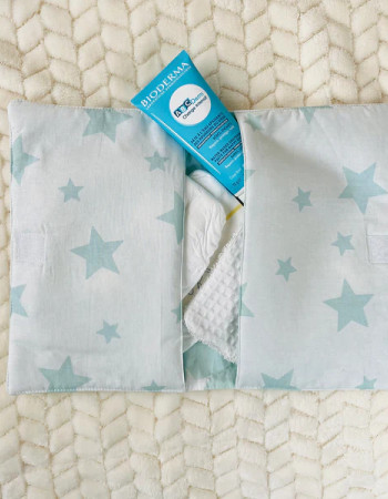 Organisateur - Étoiles Vert eau