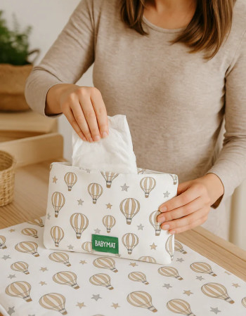 Organisateur - Montgolfières beiges