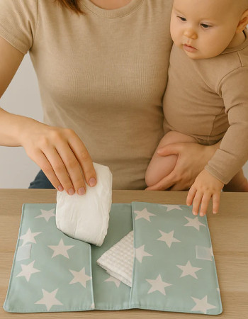 Organisateur - Vert Étoiles Blanches