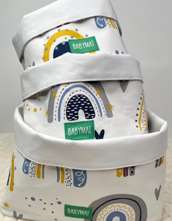 Paniers - Happiness Bleu