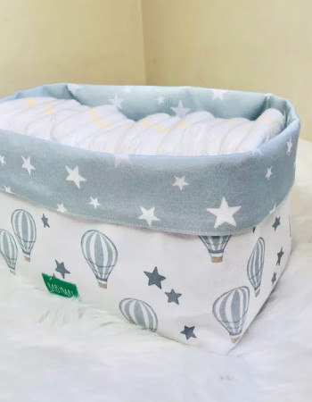 Paniers - Montgolfière Bleue