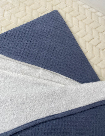 Serviette de Bain - Duo Confort Bleu perlé 