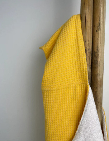 Serviette de Bain - Duo Confort Jaune 