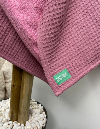 Serviette de Bain - Duo Confort Rose 