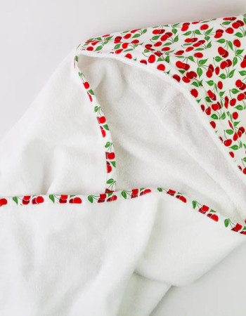 Serviette de Bain - Harmonie - Cerise 